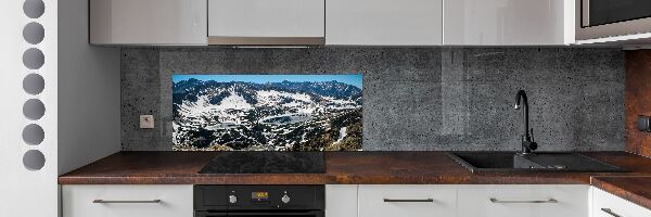 Panel do kuchni Jezioro w Tatrach