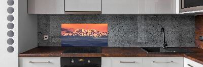 Panel lacobel Wschód słońca Tatry