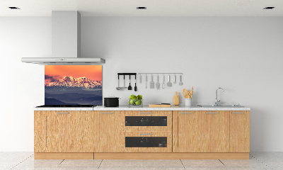 Panel lacobel Wschód słońca Tatry