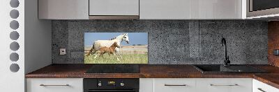 Panel lacobel Klacz ze źrebięciem