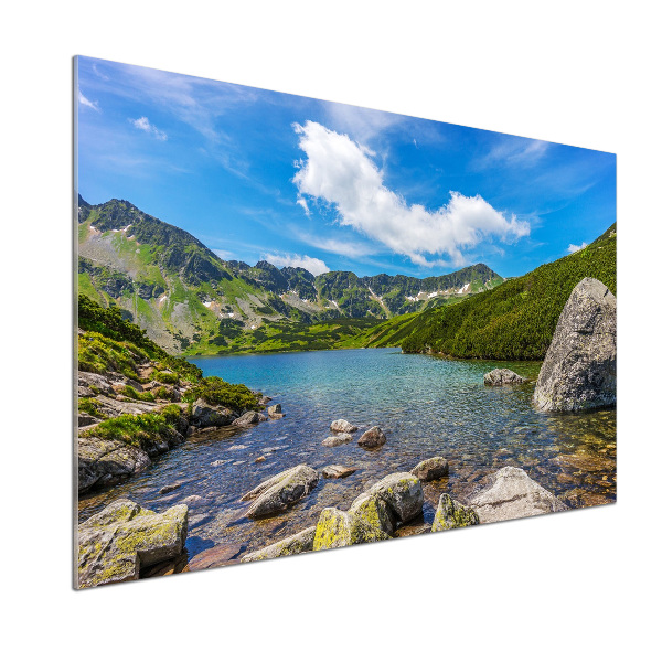 Panel dekor szkło Dolina Tatry