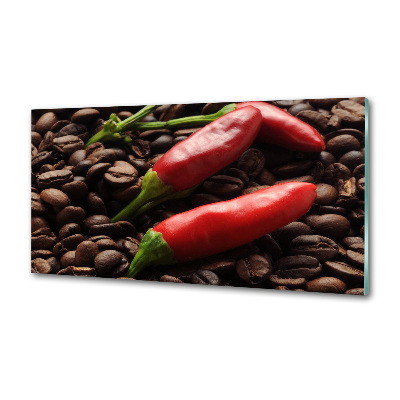 Panel do kuchni Chilli i kawa