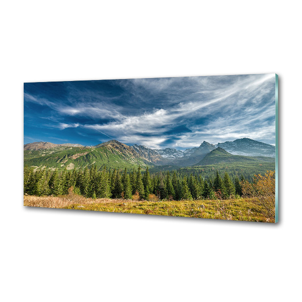 Panel do kuchni Jesień w Tatrach
