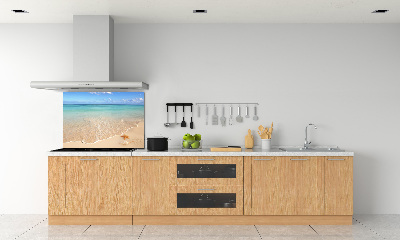 Panel lacobel Rozgwiazda na plaży
