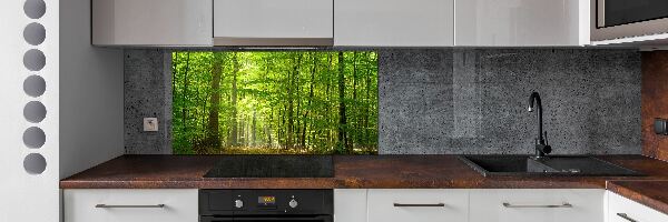 Panel do kuchni Liściasty las