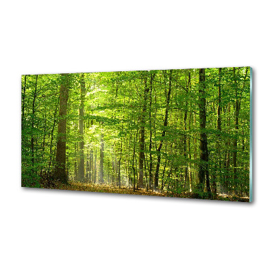 Panel do kuchni Liściasty las