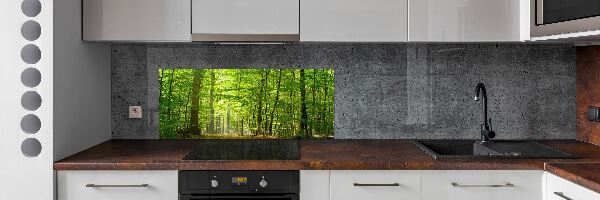 Panel do kuchni Liściasty las