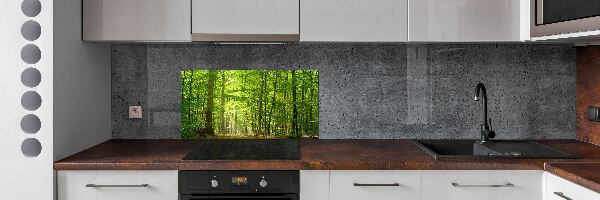 Panel do kuchni Liściasty las