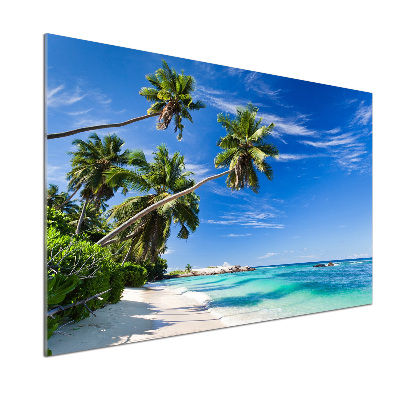 Panel do kuchni Tropikalna plaża