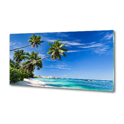Panel do kuchni Tropikalna plaża