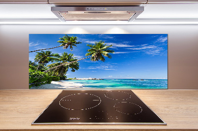 Panel do kuchni Tropikalna plaża
