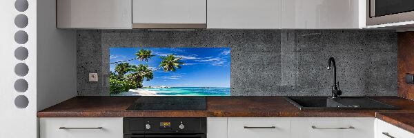 Panel do kuchni Tropikalna plaża