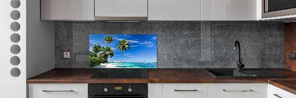 Panel do kuchni Tropikalna plaża