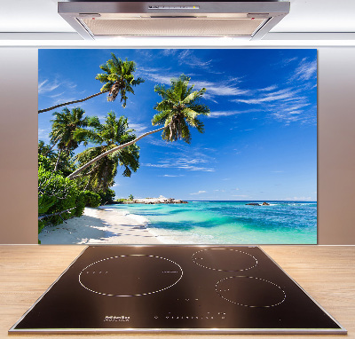 Panel do kuchni Tropikalna plaża