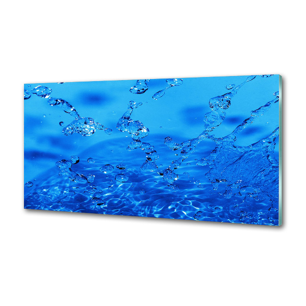 Panel dekor szkło Krople wody