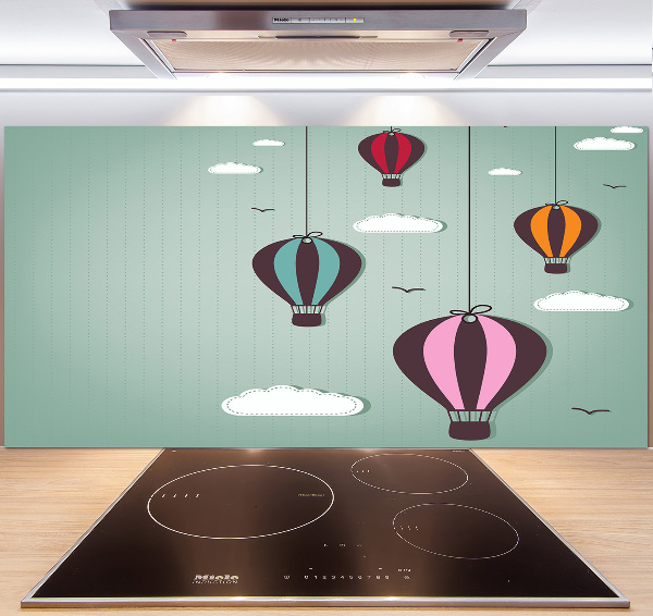 Panel do kuchni Latające balony