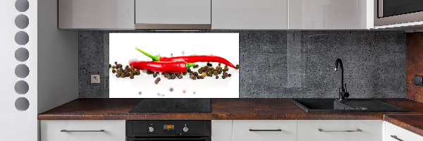 Panel do kuchni Chilli i pieprz