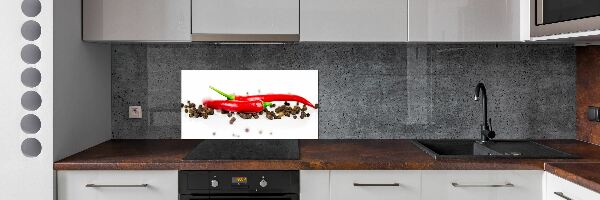 Panel do kuchni Chilli i pieprz