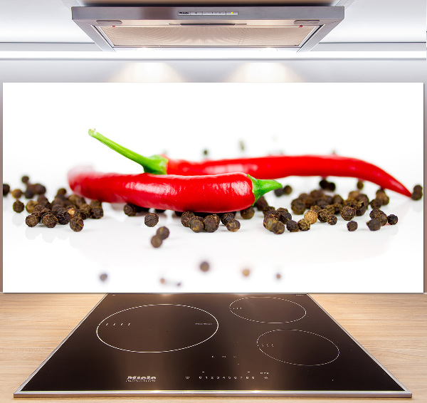 Panel do kuchni Chilli i pieprz