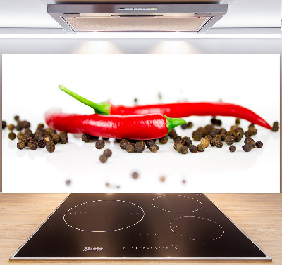 Panel do kuchni Chilli i pieprz