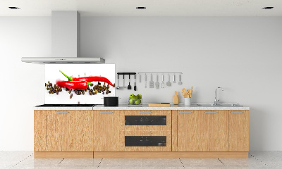 Panel do kuchni Chilli i pieprz