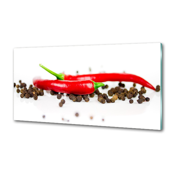 Panel do kuchni Chilli i pieprz