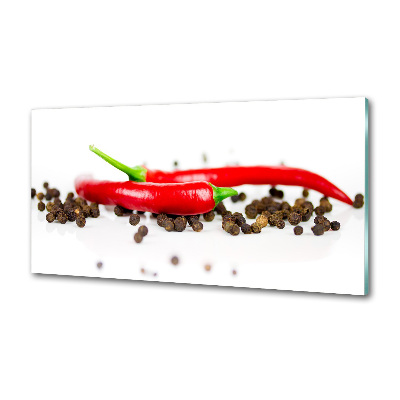 Panel do kuchni Chilli i pieprz