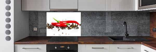 Panel do kuchni Chilli i pieprz