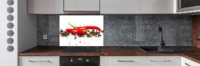 Panel do kuchni Chilli i pieprz