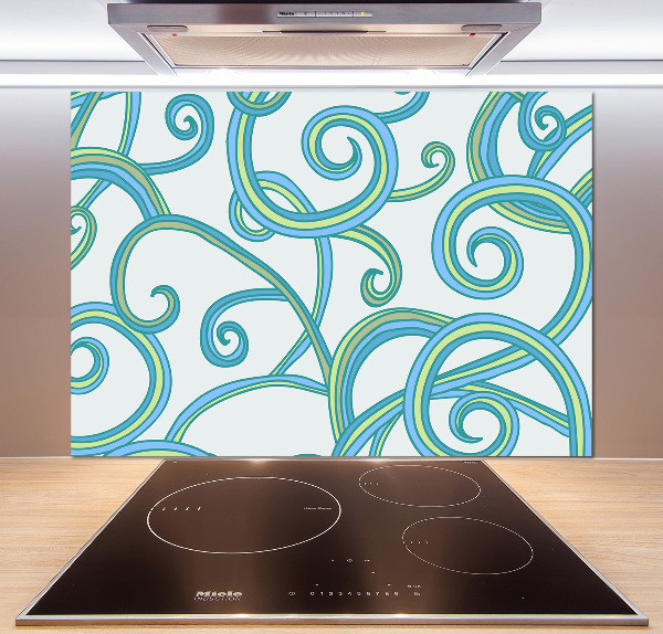 Panel lakobel Abstrakcyjne spirale