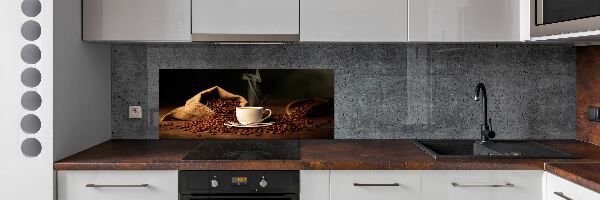 Panel do kuchni Kawa w filiżance