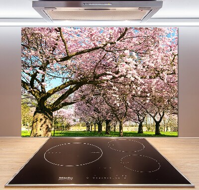 Panel dekor szkło Drzewa wiśni
