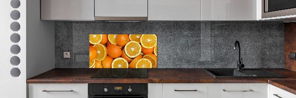 Panel do kuchni Połówki pomarańczy