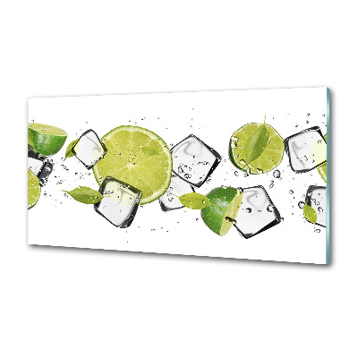 Panel do kuchni Limonka z lodem
