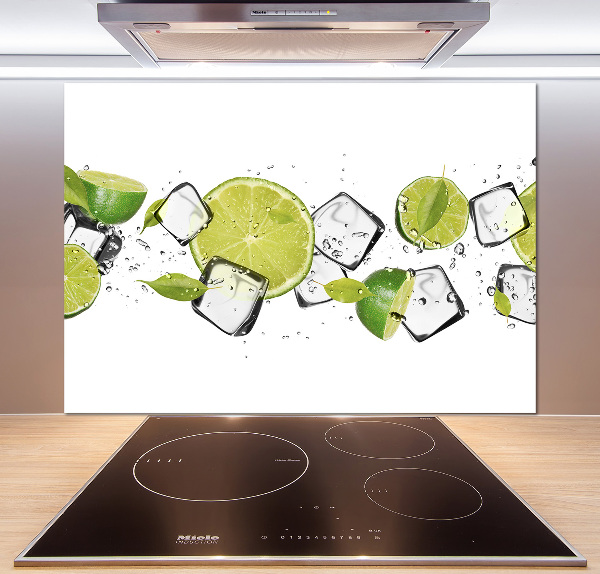 Panel do kuchni Limonka z lodem
