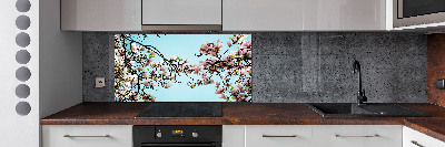 Panel do kuchni Kwiaty magnolii