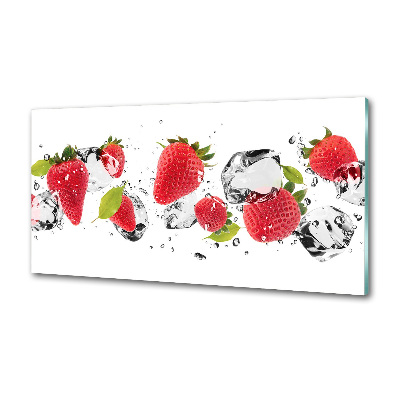 Panel do kuchni Truskawki i woda