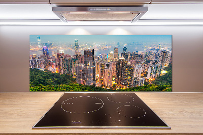 Panel między meble w kuchni Hongkong