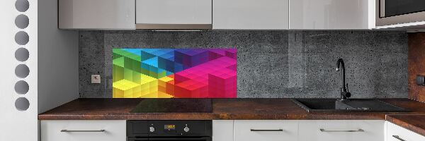 Panel do kuchni Geometryczne tło