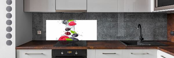 Panel dekor szkło Owoce i woda