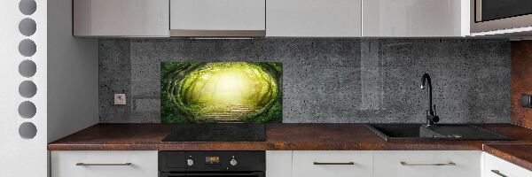 Panel do kuchni Tunel z drzew