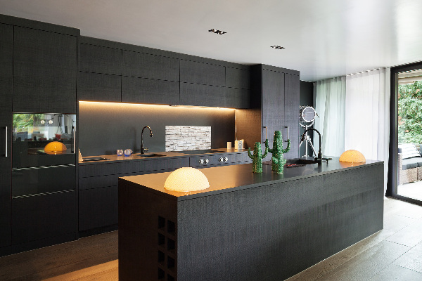 Panel lacobel Biała ściana kamień