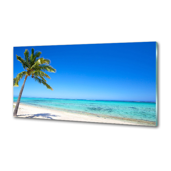 Panel do kuchni Tropikalna plaża