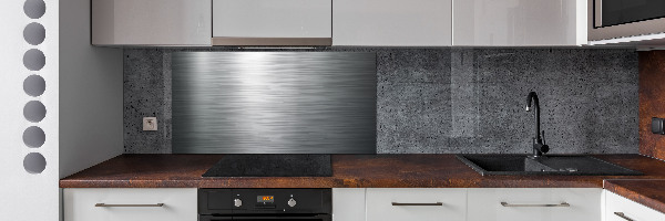 Panel dekor szkło Metalowe tło