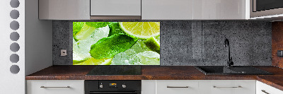 Panel do kuchni Limonka z lodem