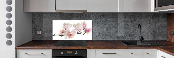 Panel między meble w kuchni Magnolia