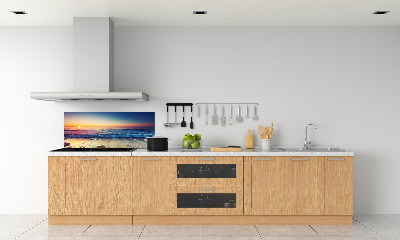 Panel lacobel Wschód słońca morze