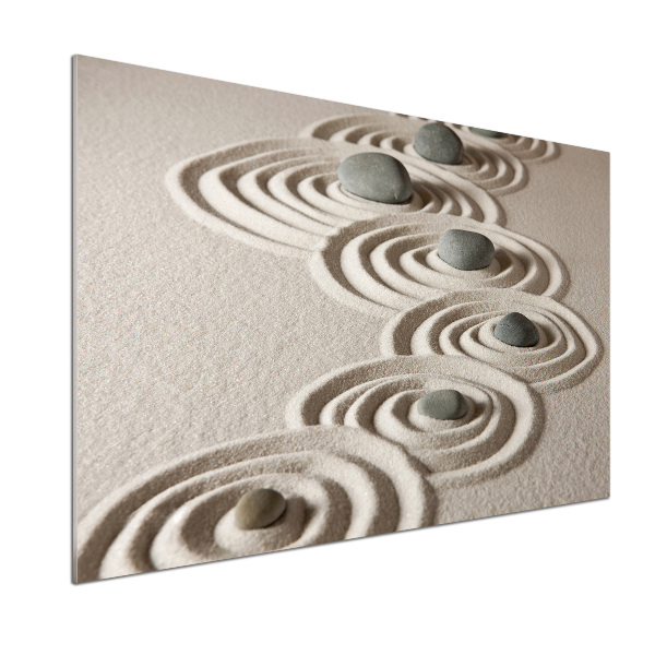 Panel lacobel Kamienie zen piasek