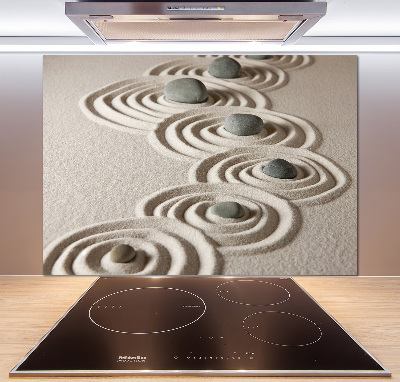 Panel lacobel Kamienie zen piasek