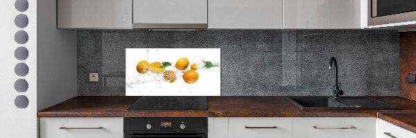 Panel do kuchni Pomarańcze i woda